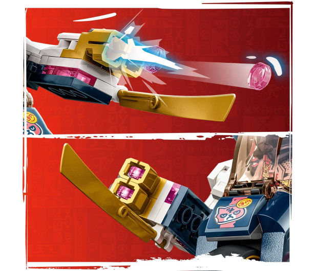 LEGO NINJAGO 71792 Mech Sory zmieniający się w motocykl wyścigowy - 1141573 - zdjęcie 11